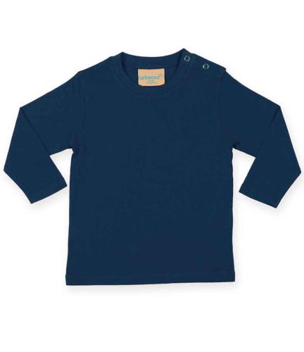 Larkwood Baby/Toddler Long Sleeve T-Shirt - NAV - 24-36